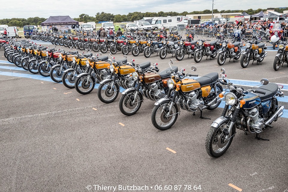 Honda CB750 celebration france